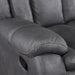 Morello Sofa W/Dual Recliner- Gray