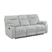 Chablis Reclining Sofa-Mist Gray