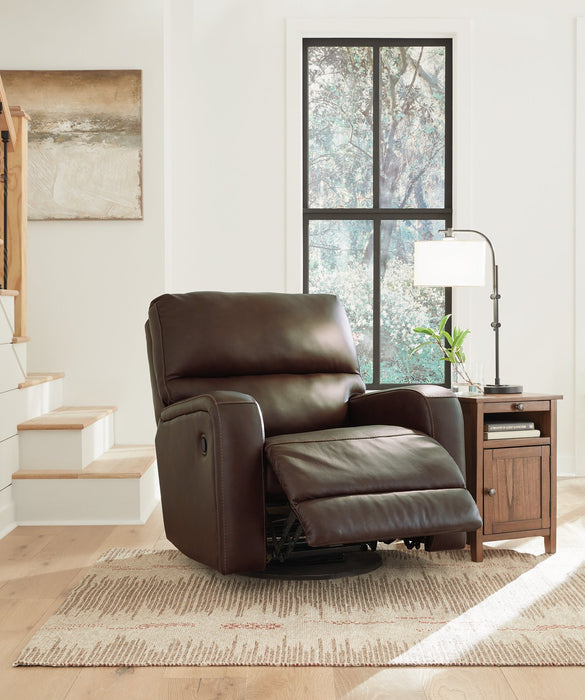 Emberla Swivel Glider Recliner - Home And Beyond