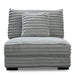 Embrace Armless Chair-Gray