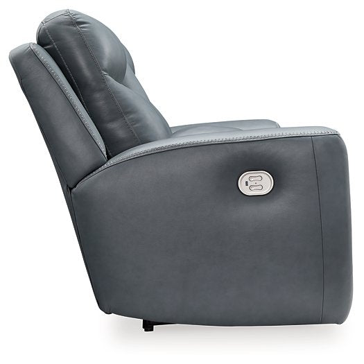Mindanao Power Reclining Loveseat with Console - Home And Beyond
