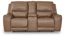 DeepWakes Power Reclining Loveseat with Console - Home And Beyond
