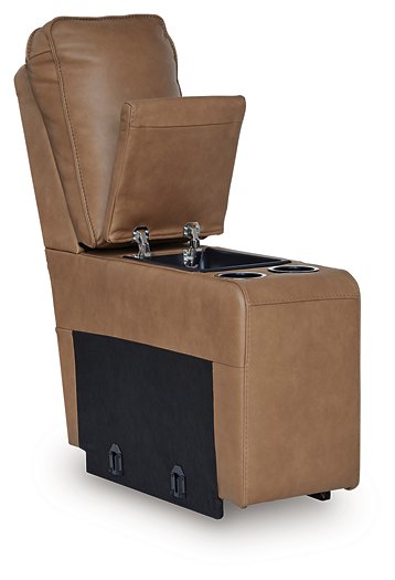 DeepWakes Power Reclining Sectional with Chaise - Home And Beyond