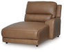 DeepWakes Power Reclining Sectional with Chaise - Home And Beyond