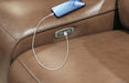 DeepWakes Power Reclining Loveseat with Console - Home And Beyond
