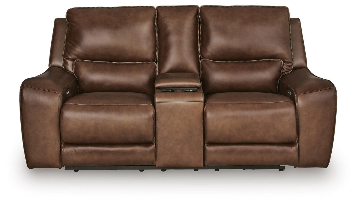 DeepWakes Power Reclining Loveseat with Console - Home And Beyond