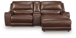 DeepWakes Power Reclining Sectional with Chaise - Home And Beyond