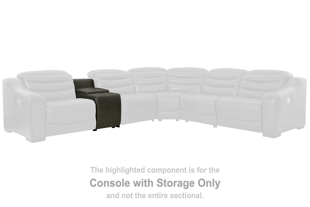 Center Line 3-Piece Power Reclining Loveseat with Console - Home And Beyond
