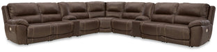 Dunleith Power Reclining Sectional - Home And Beyond