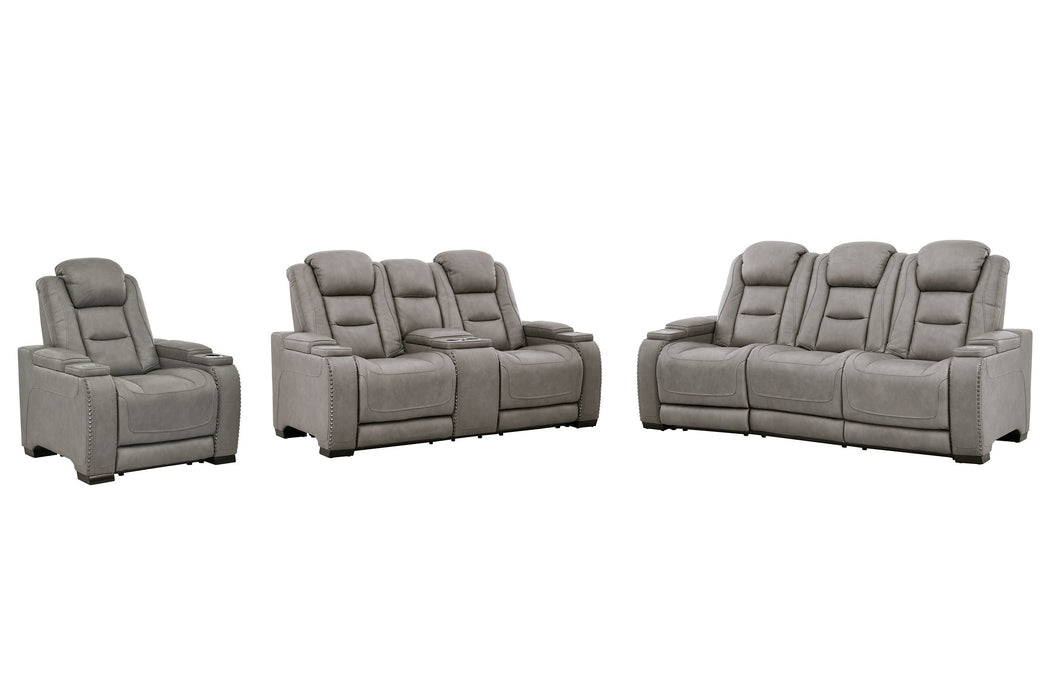 The Man-Den Living Room Set - Home And Beyond