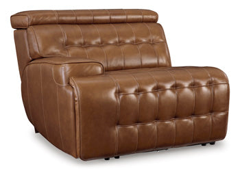 Temmpton Power Reclining Sectional Loveseat - Home And Beyond