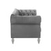 Emma Crystal Sofa-Gray