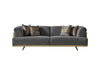 Urla Stationary Sofa Grey - Home And Beyond