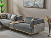 Urla 5pc Sectional Grey - Home And Beyond