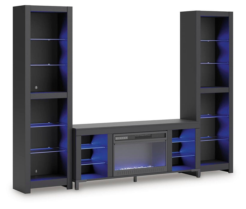 Cayberry Entertainment Center with Electric Fireplace - Home And Beyond
