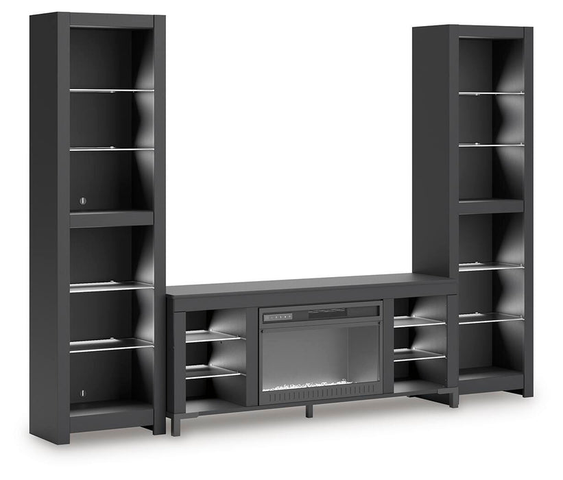 Cayberry Entertainment Center with Electric Fireplace - Home And Beyond