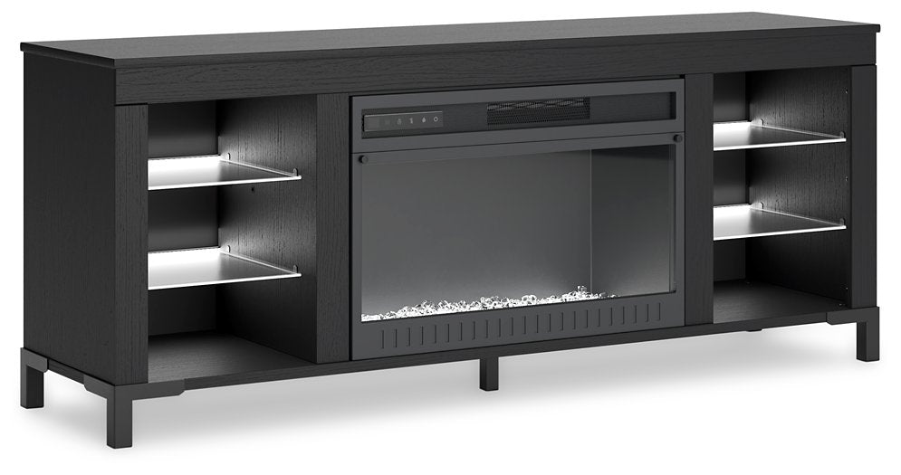 Cayberry 3-Piece Entertainment Center with Electric Fireplace - Home And Beyond