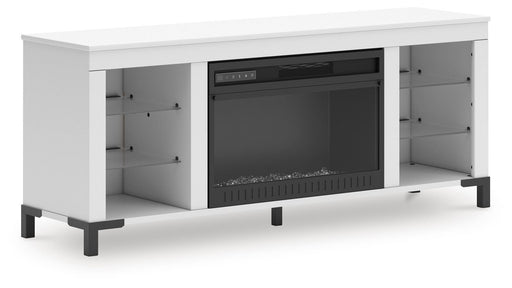 Brollevi 60" TV Stand with Electric Fireplace - Home And Beyond