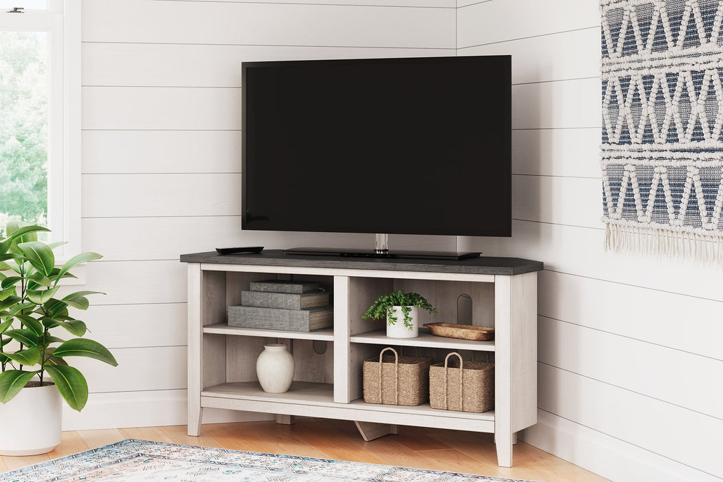 Dorrinson Corner TV Stand - Home And Beyond