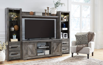 Wynnlow 4-Piece Entertainment Center - Home And Beyond