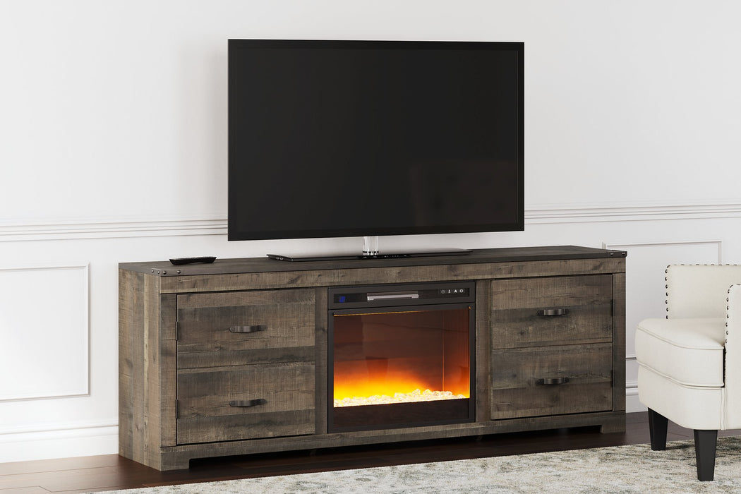 Trinell TV Stand with Electric Fireplace - Home And Beyond