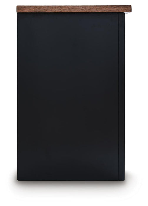 Wildenauer 76" TV Stand with Electric Fireplace