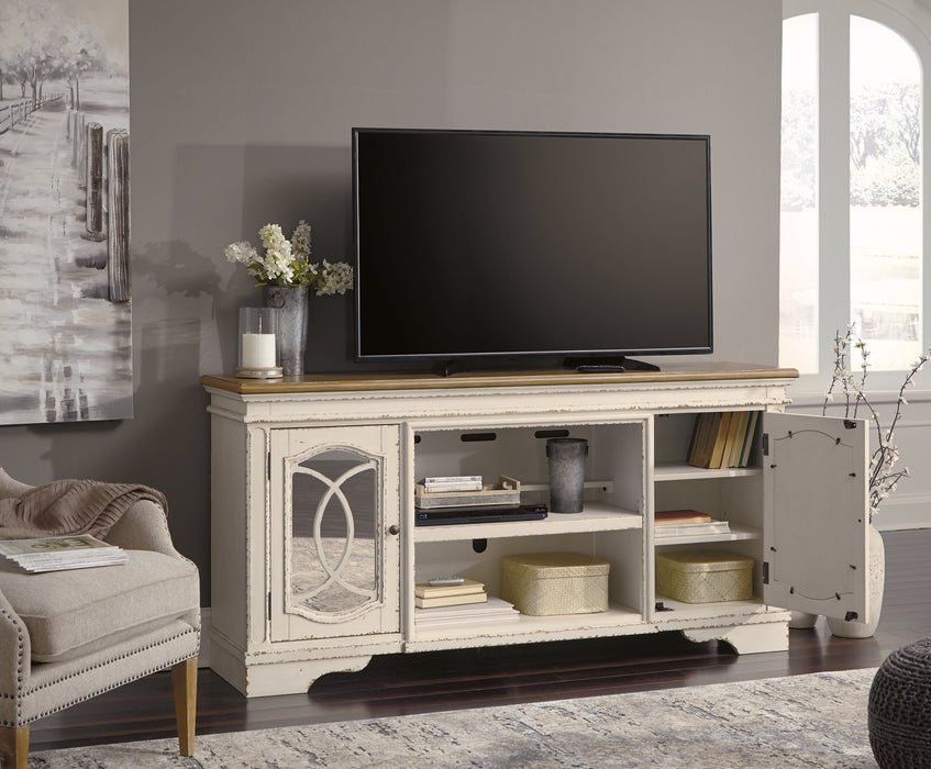 Realyn 74" TV Stand - Home And Beyond