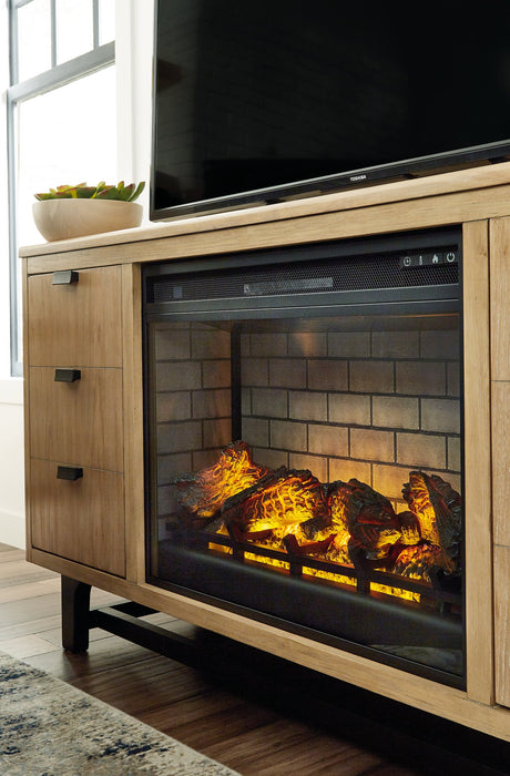 Wittenmyer 72" TV Stand with Electric Fireplace - Home And Beyond