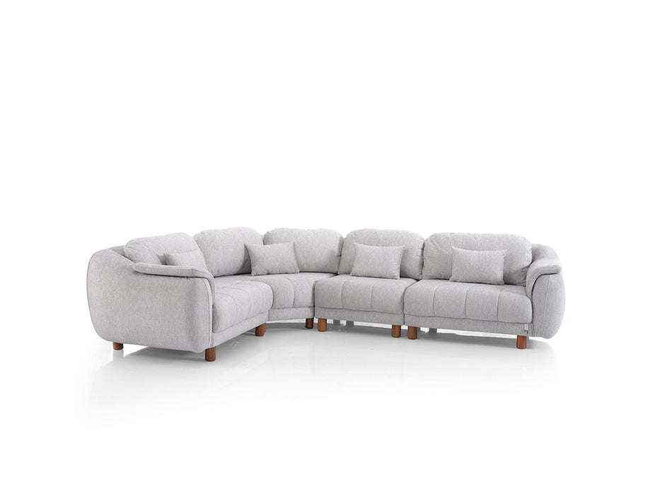 Windy Modular Sectional Sofa Grey