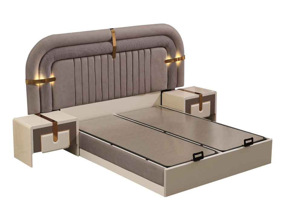 Zurich Bed With Headboard
