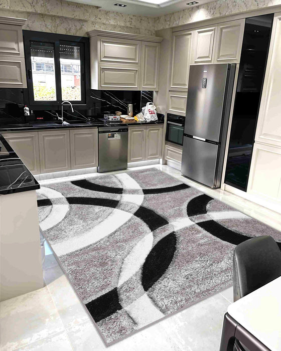 4D SHAGGY Rug Design 6491