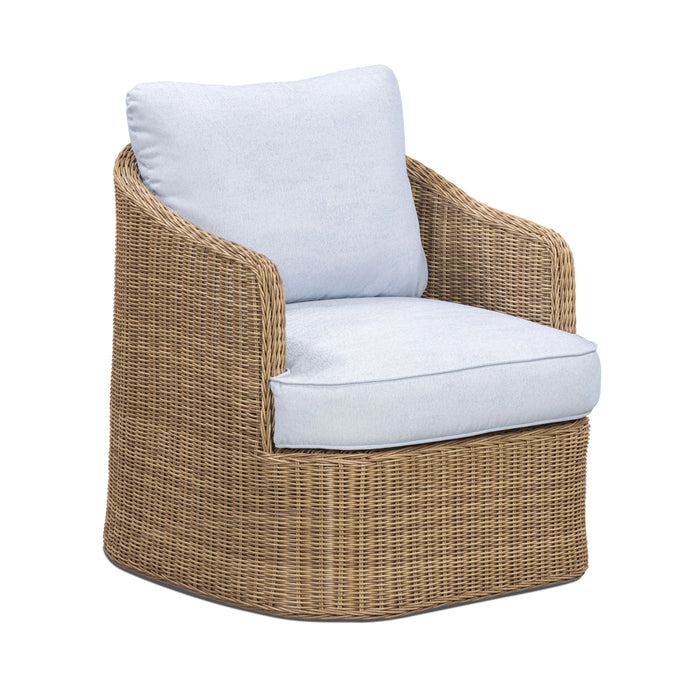Axel Boucle Outdoor Accent Chair