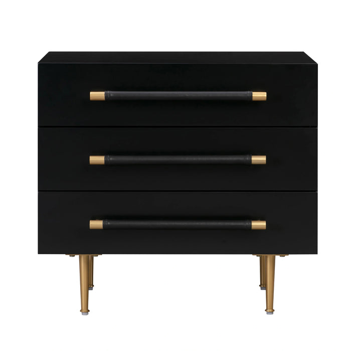 Trident 28" 3-Drawer Nightstand