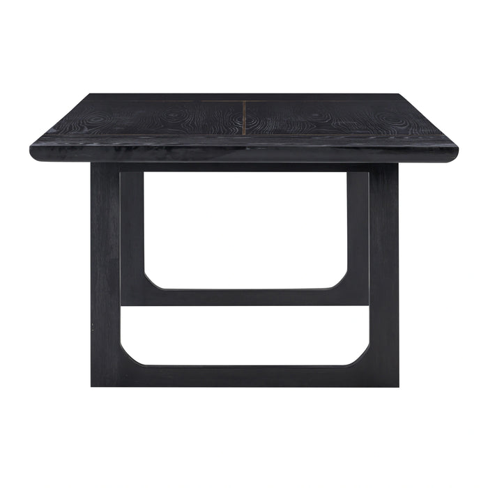 Shiloh 102" Black Ash Rectangular Dining Table