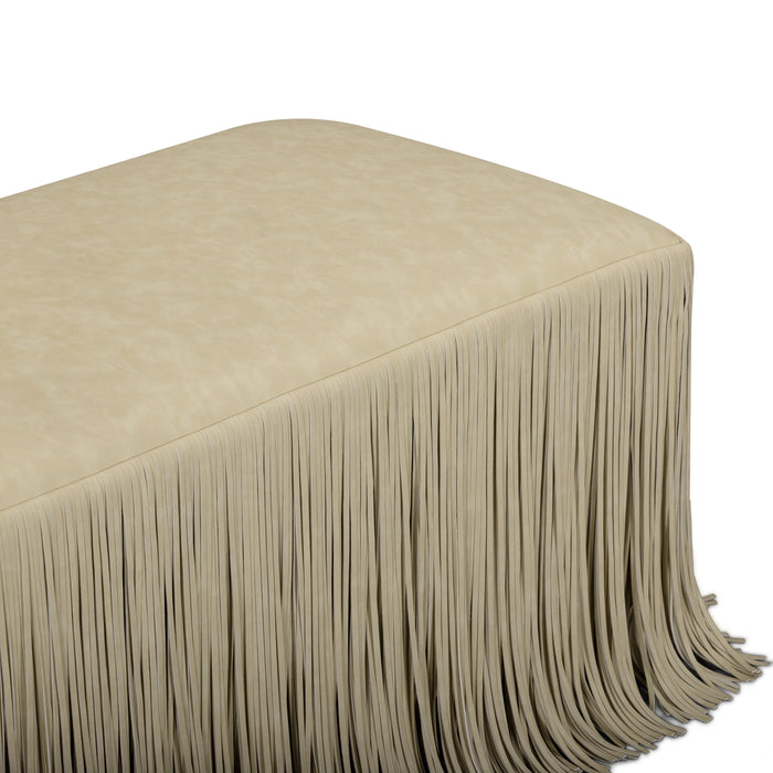 Shag Me 50" Performance Vegan Leather Bench
