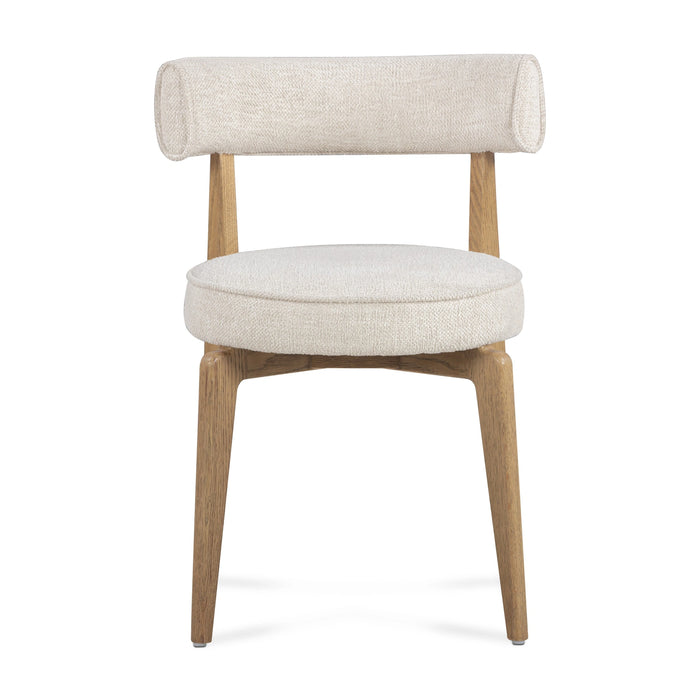 Nikita Cream Performance Fabric Dining Chair