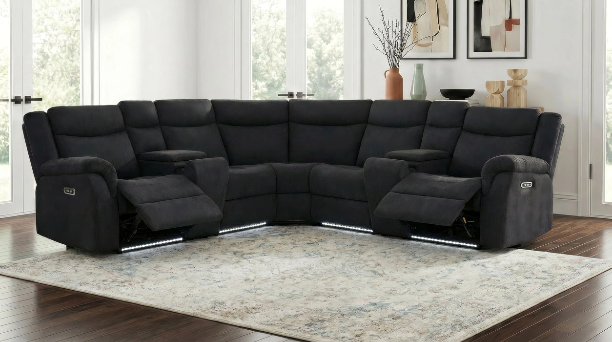 Hagen Power Reclining Sectional Sofa