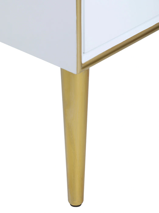 Pop White / Gold Sideboard/Buffet
