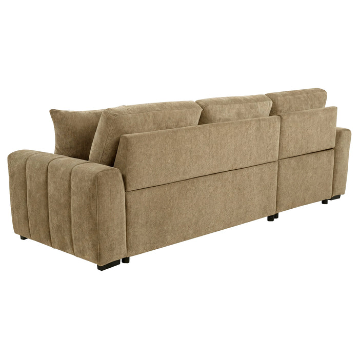 Pastrana Upholstered Sleeper Sectional Sofa