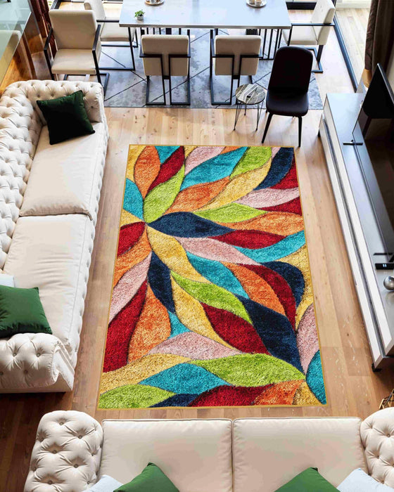 4D Shaggy Rug Design 6994