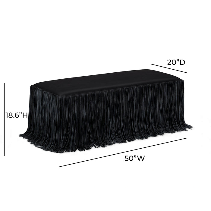 Shag Me 50" Performance Vegan Leather Bench