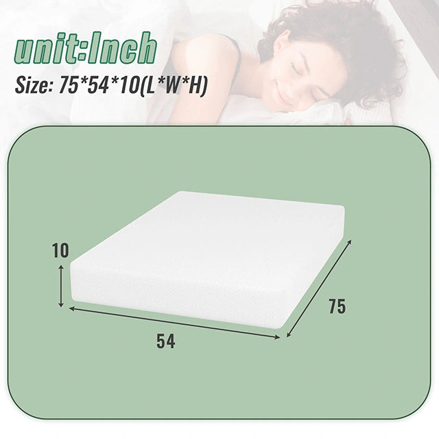 Coreopsis 10" Memory Foam Wave Comfort