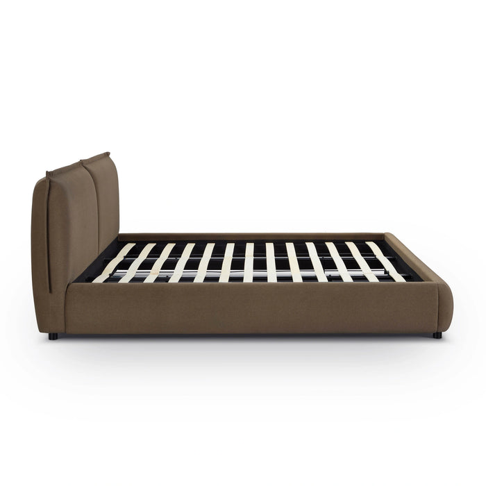Mel Performance Faux Mohair Velvet Bed