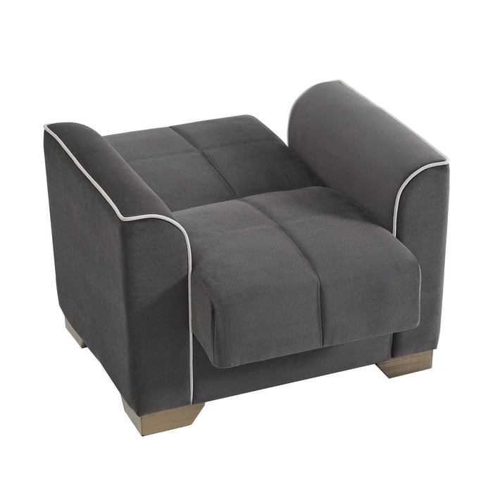 Ottomanson Dior Collection Convertible Armchair with Storage