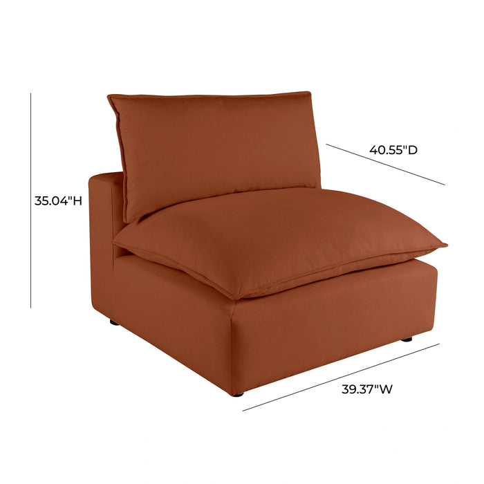 Cali Modular Armless Chair