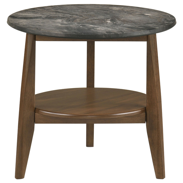 Bradley Round End Table