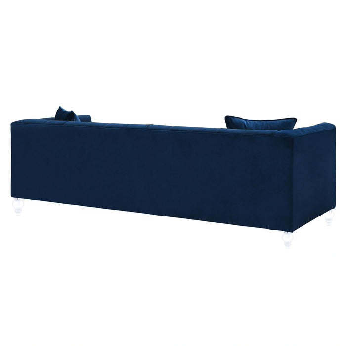 Bea 90.6" Performance Velvet Tufted Sofa