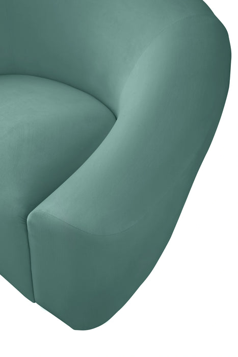 Riley Mint Velvet Sofa