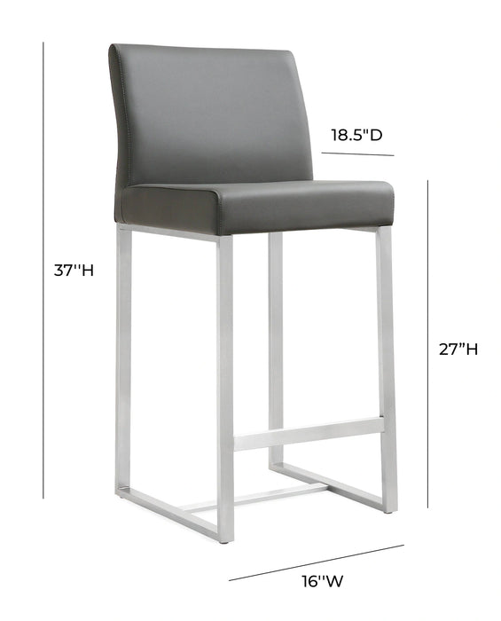 Denmark Performance Vegan Leather Stool - Set of 2