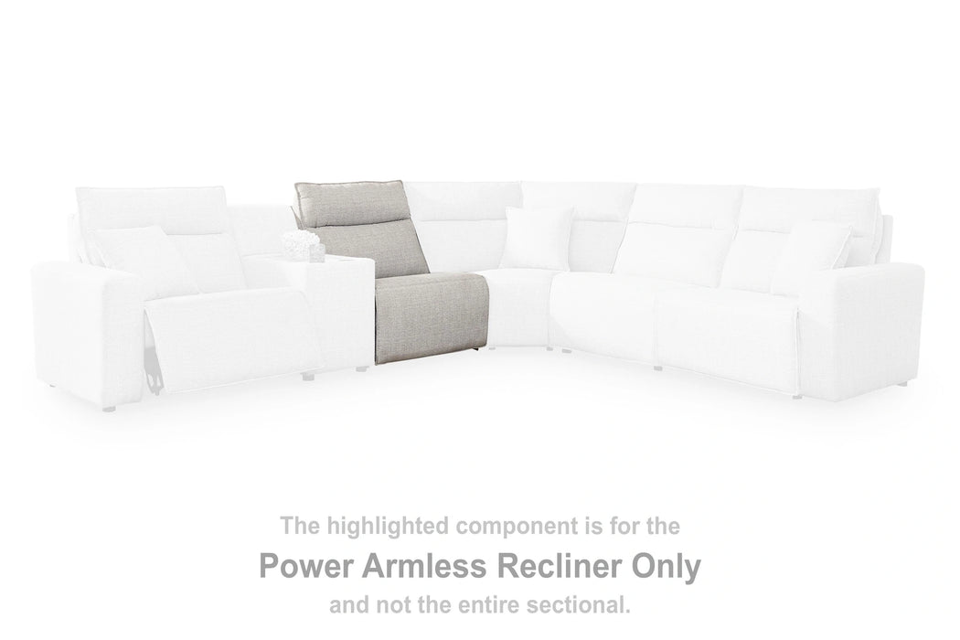 Modmax II Power Reclining Sectional with Chaise and Audio Console